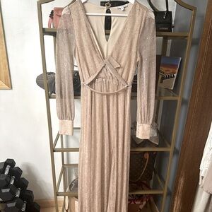 Baltic Born champagne glitter dress